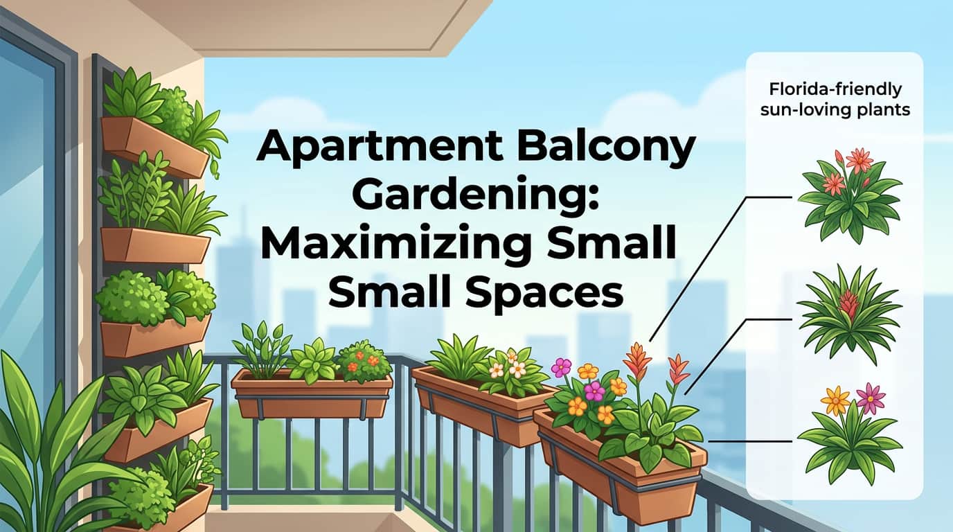 Balcony Gardening in Fort Myers Apartments: Make It Lush