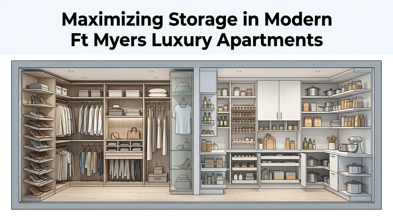 How to Maximize Storage in Ft Myers Luxury Apartments