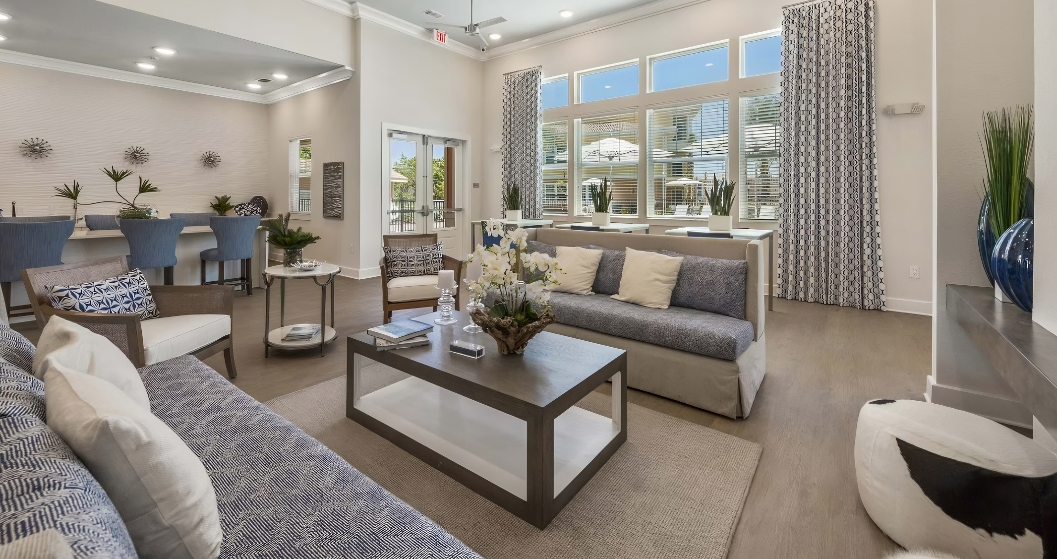Millennium Apartments' Clubhouse interior