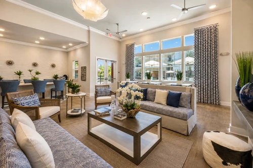 Millennium Apartments' Clubhouse interior