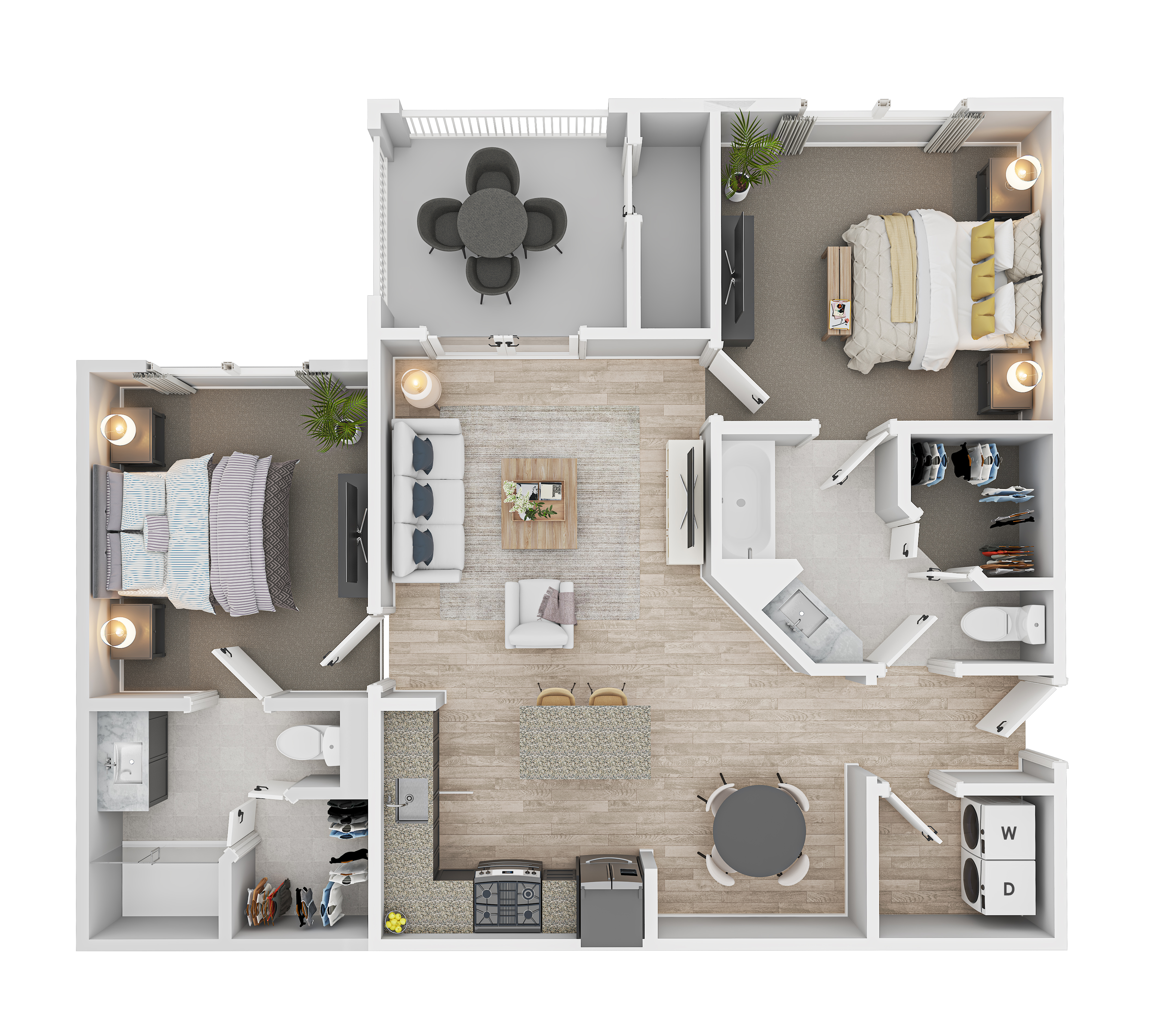 Future Floorplan by Millennium Apartments