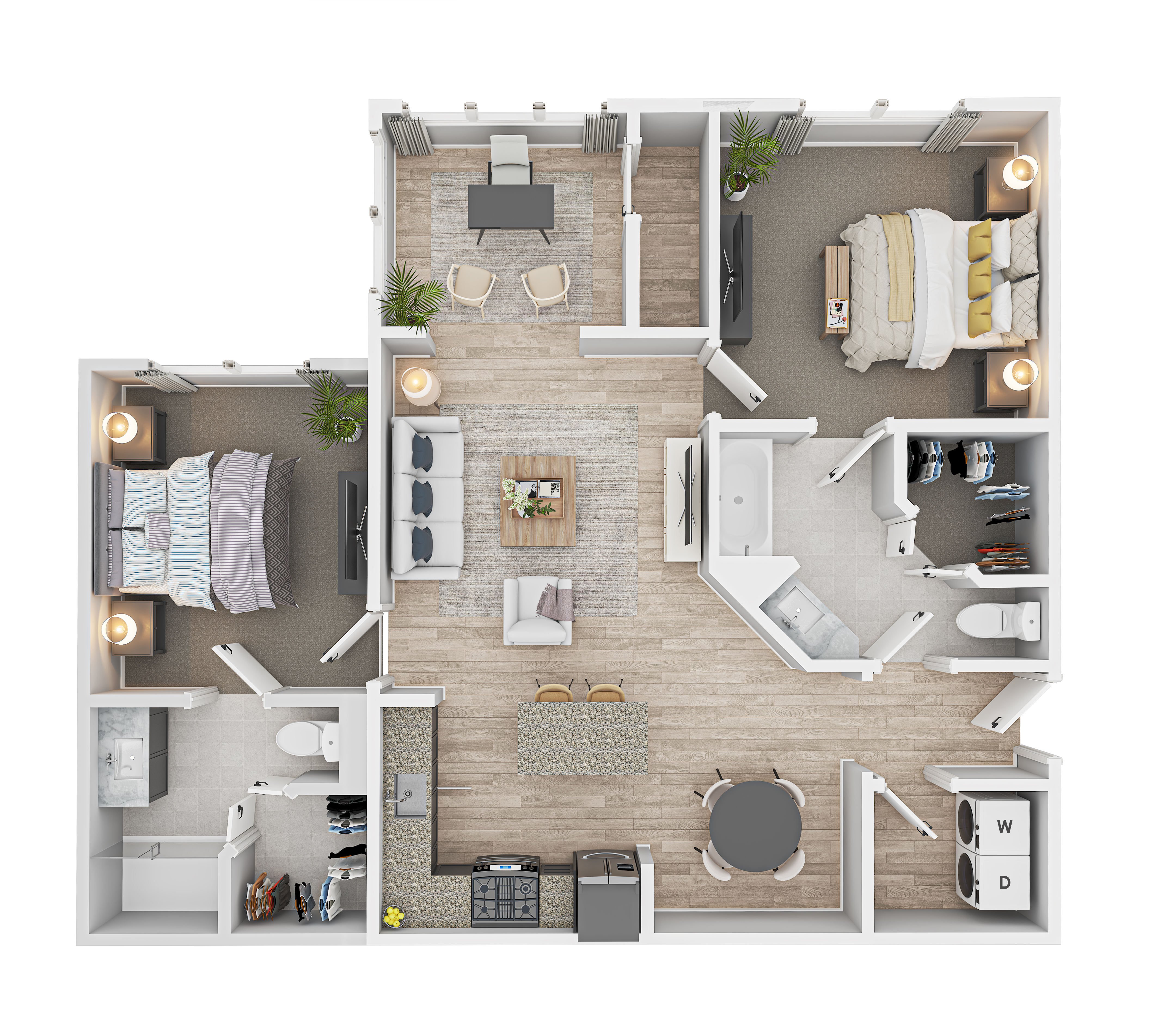 Generation Floorplan by Millennium Apartments