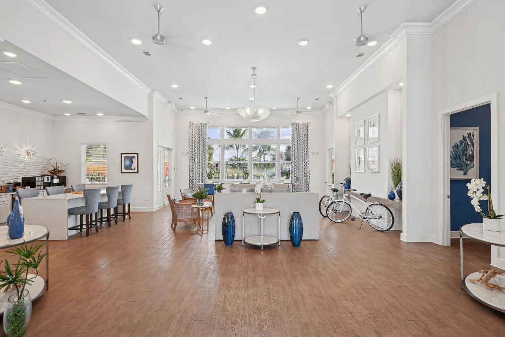 Millennium Apartments in Fort Myers, FL - Clubhouse Interior